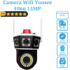 Camera Yoosee F066 (4 mắt, 3 màn hình)