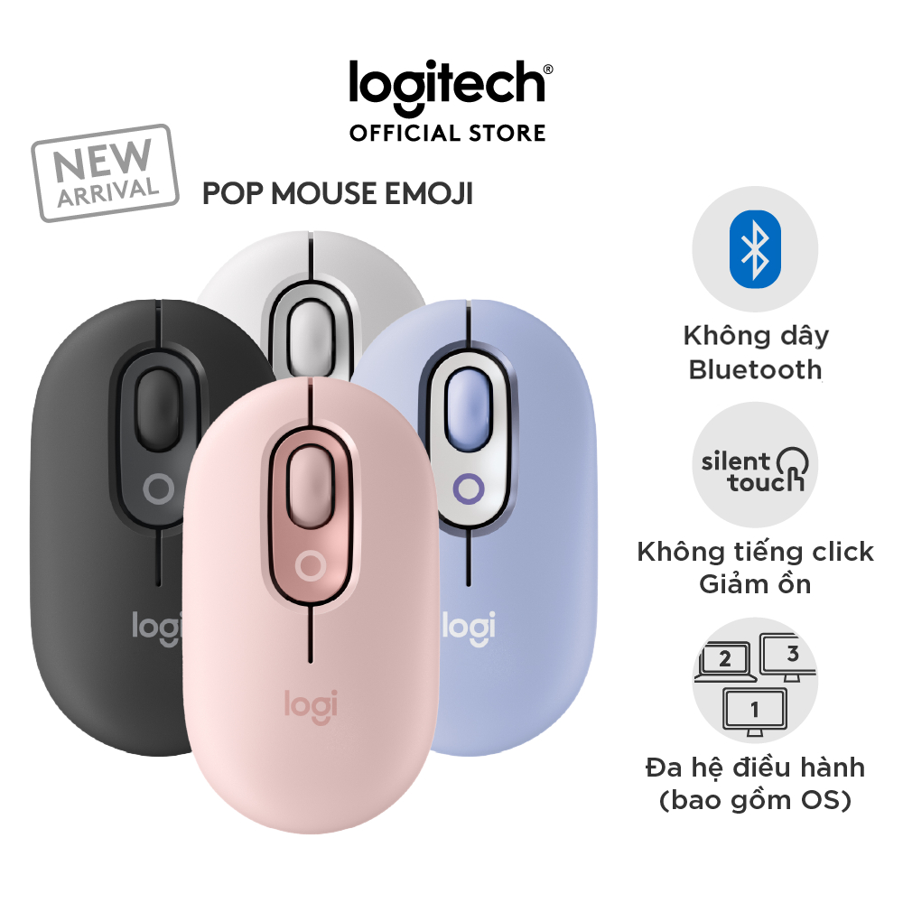 Chuột không dây Logitech POP Mouse