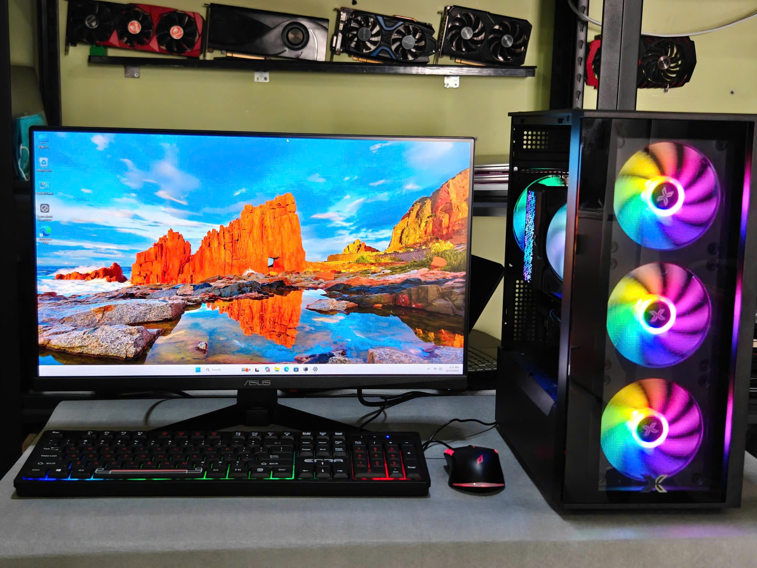 PC Gaming i5-12400F RX 6500 XT,