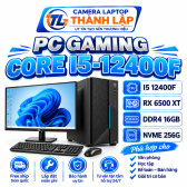 PC Gaming i5-12400F RX 6500 XT | ASUS TUF 165Hz | Full Box BH 07/2028