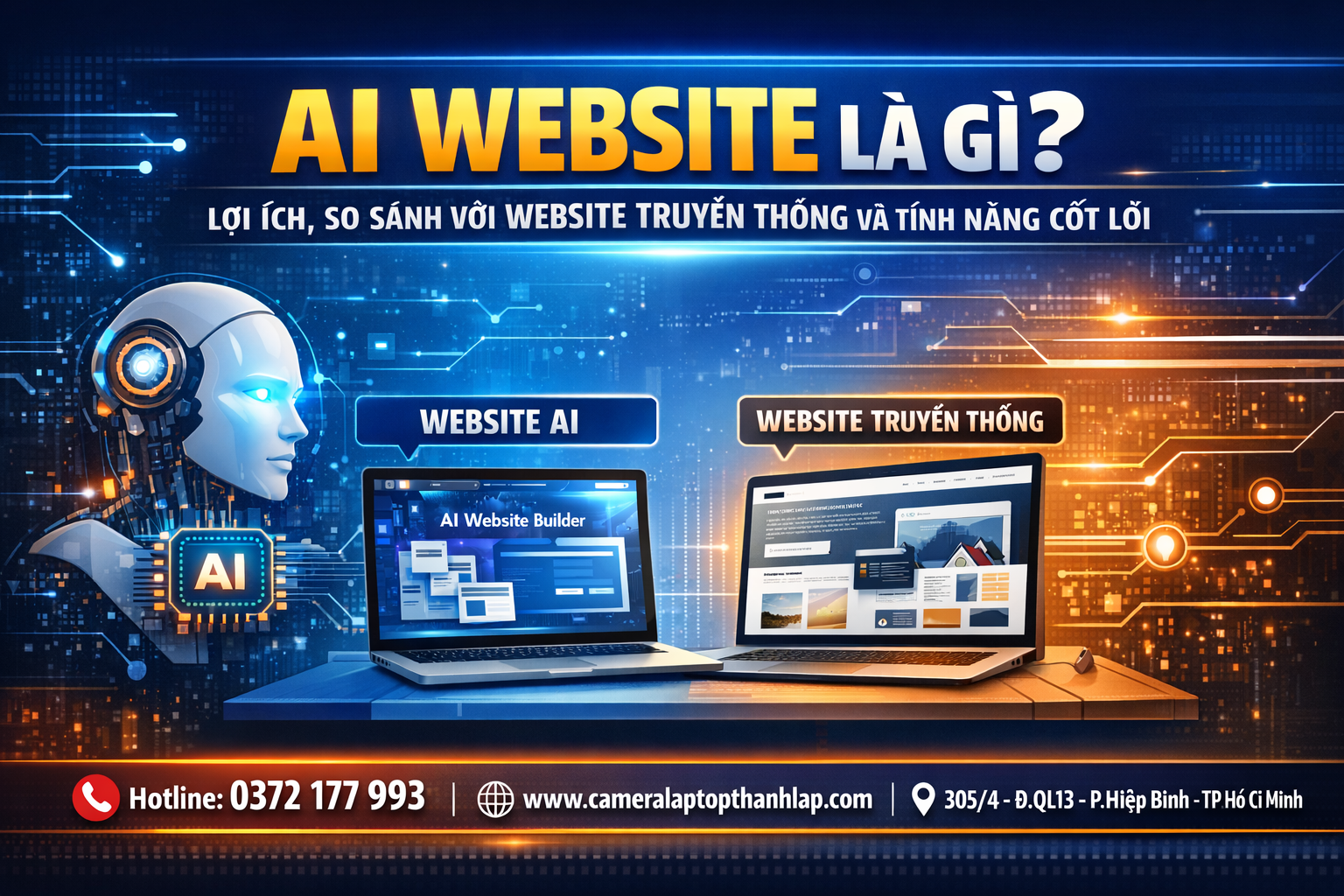 AI Website Là Gì Lợi Ích, So Sánh Với Website Truyền Thống Và Tính Năng Cốt Lõi