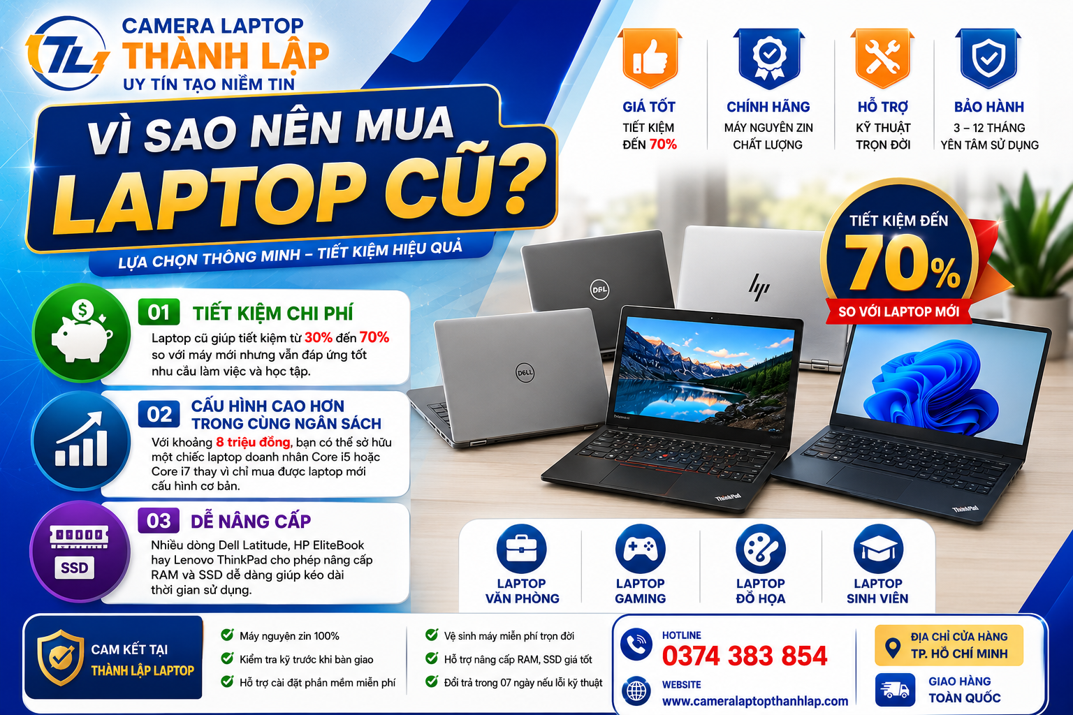 Vì Sao Nên Mua Laptop Cũ