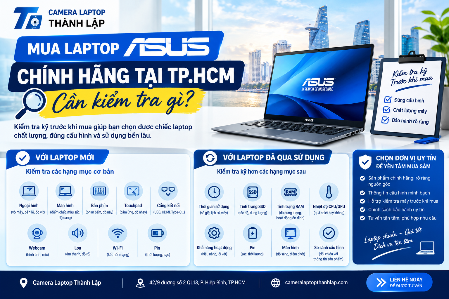 Bán Laptop Asus Chính Hãng TP.HCM – Laptop Asus Chính Hãng 2026