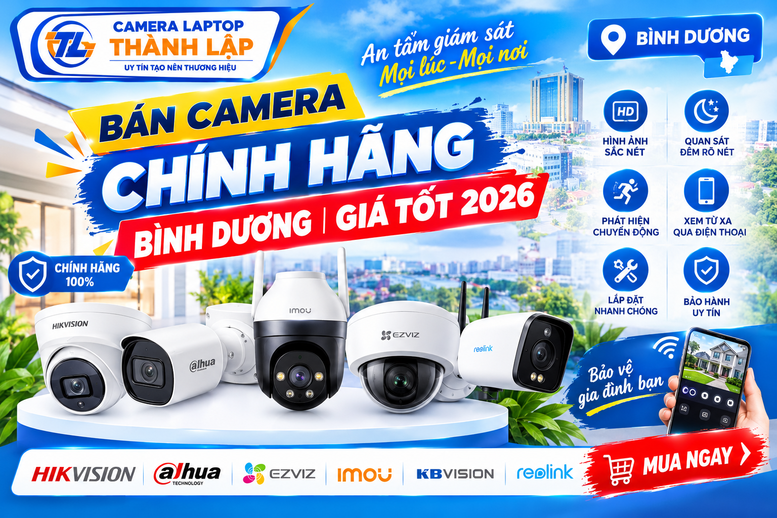 Ban Camera Chinh Hang Binh Duong Gia Tot 2026
